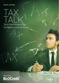 Tips to Save Money on Your Tax Returns and Much More!