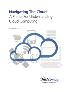 Navigating The Cloud: A Primer For Understanding