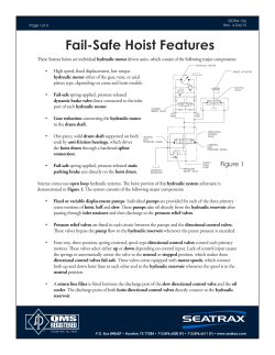 Fail-Safe Hoist Features