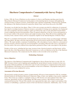 Sherborn Comprehensive Communitywide