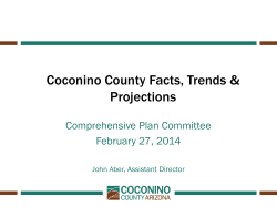 Coconino County Trends - Coconino Community College