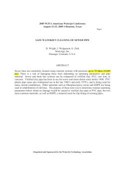 2005 WJTA American Waterjet Conference August 21