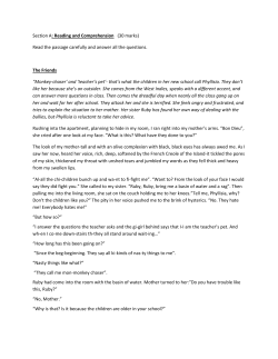 Section A: Reading and Comprehension (30 marks)
