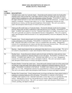 soil descriptions