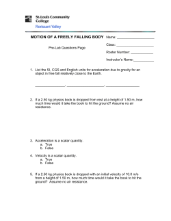 Free Fall - STLCC.edu :: Users` Server