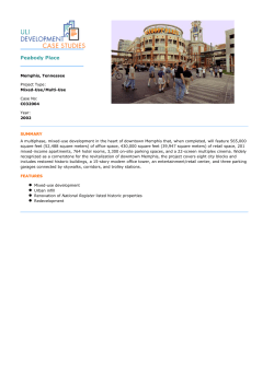 Peabody Place Memphis, Tennessee - ULI Case Studies