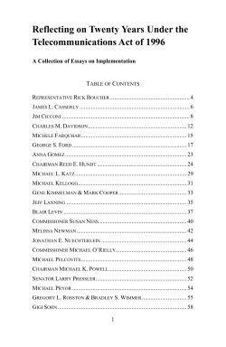 68.1.1-Reflecting-on.. - Federal Communications Law Journal