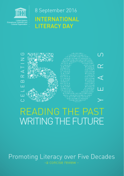 Promoting Literacy over Five Decades