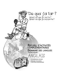 anglais - Espace Ressources