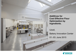 Additives for Cost Effective Flour Optimization by