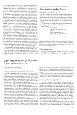 UBV Photometry of Quasars