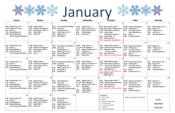 Independent/Assisted Living PDF Calendar
