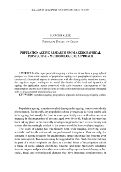 PDF - Bulletin of Geography. Socio