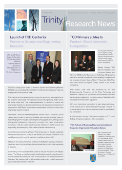 Research News - Trinity College Dublin