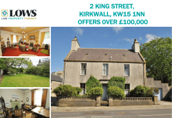 2 king street, kirkwall, kw15 1nn offers 0ver &pound;100000