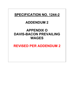 davis-bacon wage determination reference material