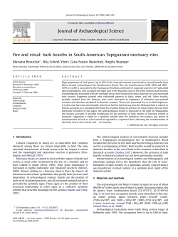 Fire and ritual: bark hearths in South