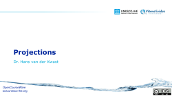 Projections - unesco-ihe