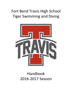 Fort Bend Travis High School Tiger Swimming and Diving