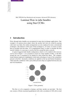Star CCM+ tutorial