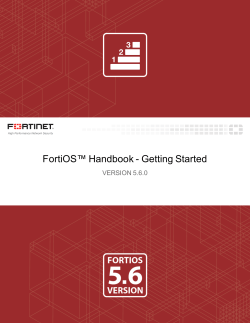 Document - Fortinet Document Library