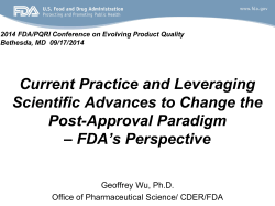 Current Practice and Leveraging Scientific Advances to Change the