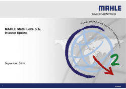 MAHLE Metal Leve S.A.