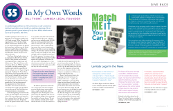 In My Own Words