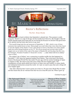 Connections - St. Mark`s Episcopal Church