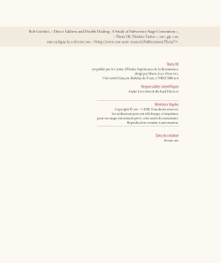 Theta VII Responsables scientifiques Mentions l&eacute;gales Date de