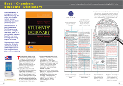 Best - Chambers Students` Dictionary