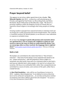 Prayer beyond belief