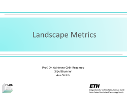 Landscape Metrics