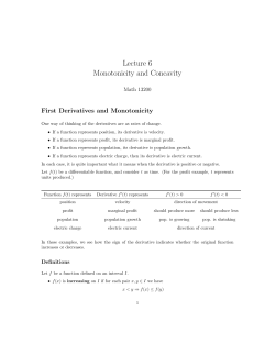 Lecture 6 - University of Chicago Math