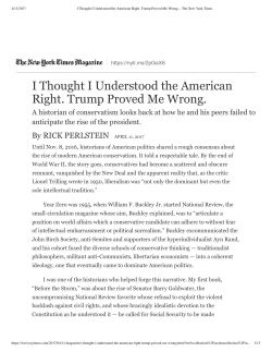 I Thought I Understood the American Right. Trump Proved Me Wrong.