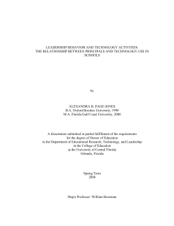 Statement of the Problem