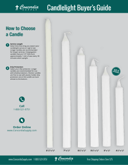 Candlelight Buyer`s Guide