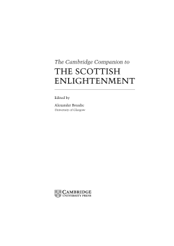 the scottish enlightenment - Assets