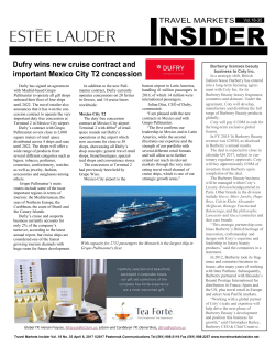 Dufry wins new cruise contract and important Mexico City T2