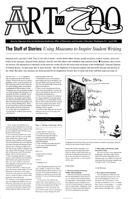 The Stuff of Stories: Using Museums to Inspire Student Writing