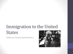 Immigration to the United States