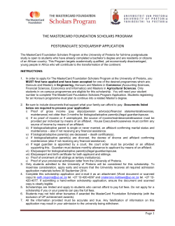 the mastercard foundation scholars program postgraduate