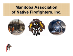 Manitoba Association of Native Firefighters, Inc.