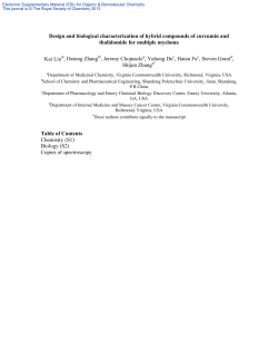 Design and biological characterization of hybrid