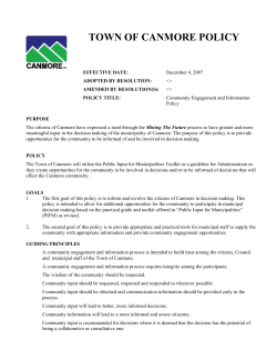 pdf Community Engagement and Information