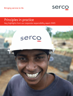 Principles in practice: Key highlights from our corporate