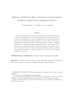 Multiscale Methods for Shape Constraints in Deconvolution