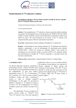 Standardization of 32P radioactive solution