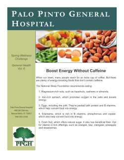 Boost Energy Vol. 6 - Palo Pinto General Hospital