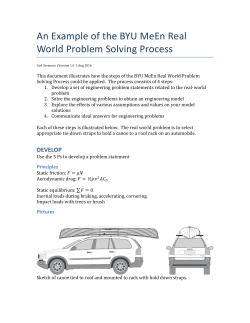 Example Problem Solving DSEC